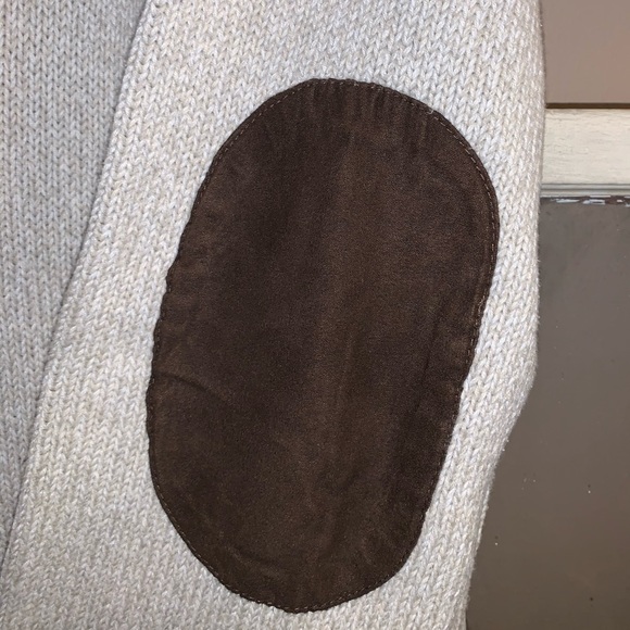 Chaps Elbow Patch Sweater - Picture 3 of 5